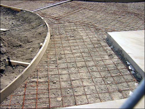 sidewalk reinforcement