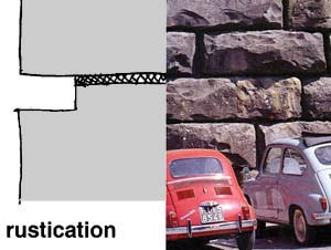 rustication