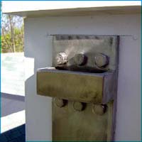 ochshorn addition: lag screws