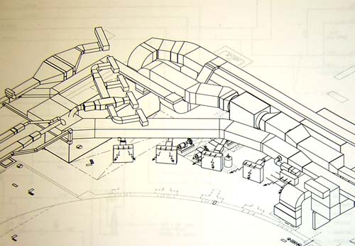 mechanical ducts, Milstein Hall