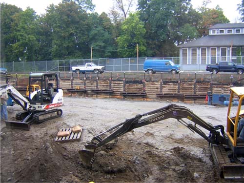 Cornell Milstein HALL excavation