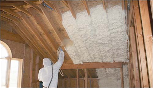 spray foam insulation