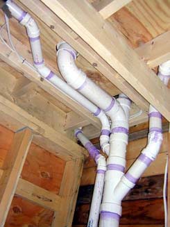 plumbing for Ochshorn addition