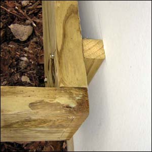 rain barrel platform