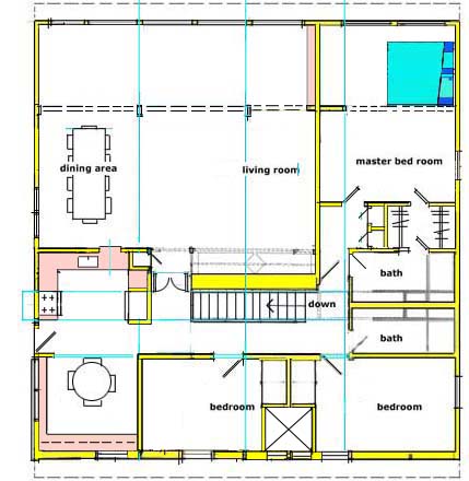 proposed 1st-floor plan