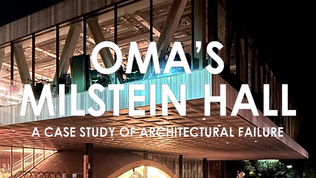 animation gif based on OMA's Milstein Hall cover