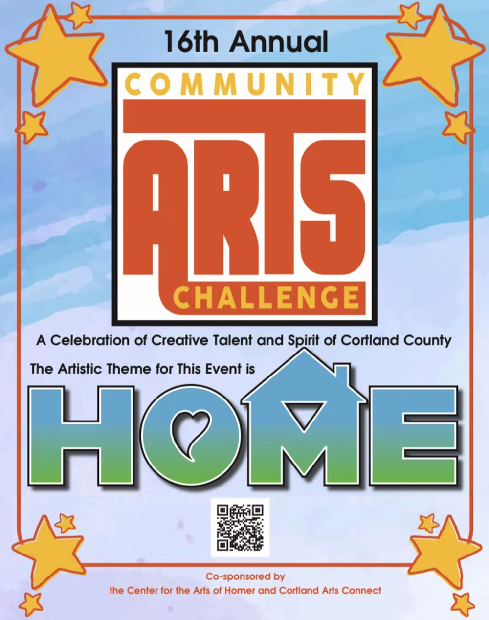 poster for Community Arts Challenge
