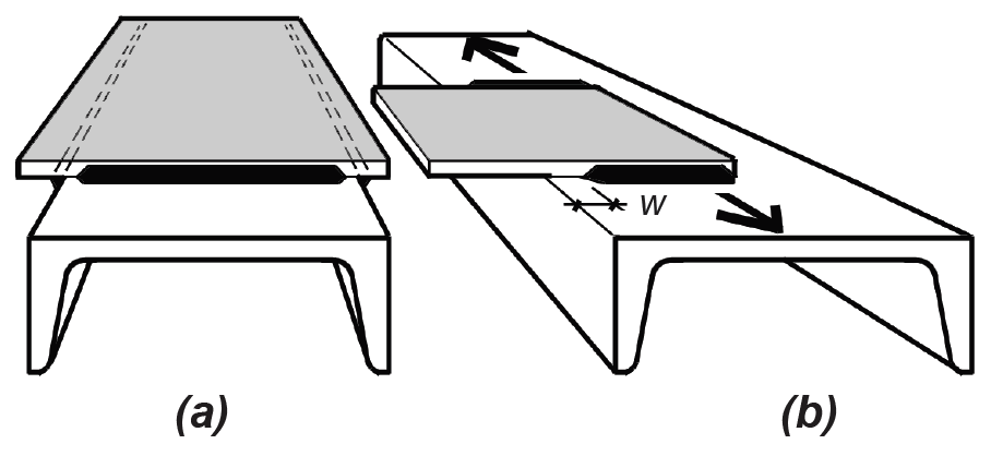 Sketch showing termination of fillet welds