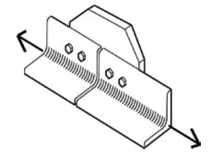 shear lag diagram